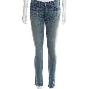 Rag & bone low rise skinny jeans sz 27
